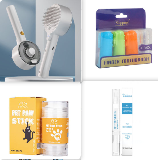 Animal Hair Remover Brush Dog And Cat Steam Brush Pet Self Cleaning Dog Brush