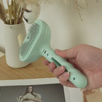 Pet Cleaning Grooming Dematting Mist Humidifier Hair Remover Brush